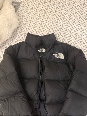 The North Face Black Quilted Down Jacket